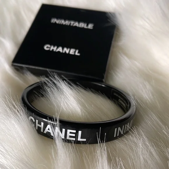 CHANEL INIMITABLE イニミタブル  ロゴ入り バングル ブラック CHANEL | Jewelry | Chanel Inimitable Bangle Bracelet Aut